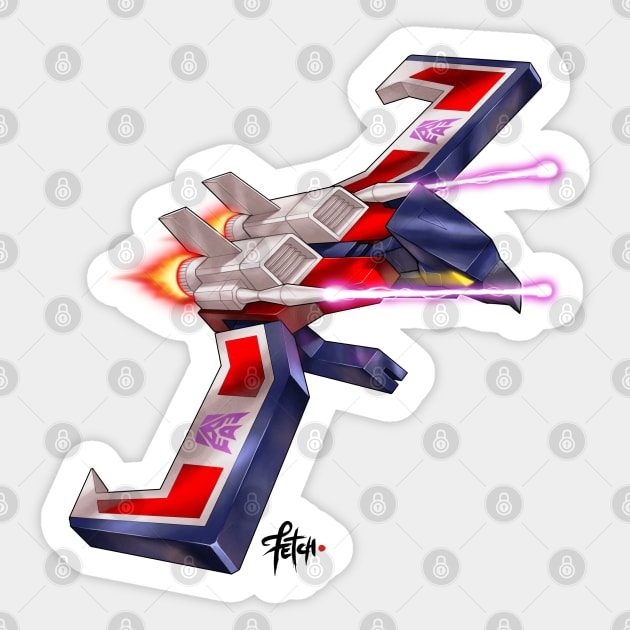 Laserbeak Sticker by Fetch